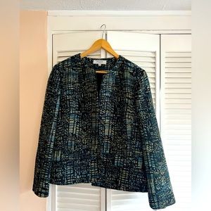 Glitter tweed blazer!